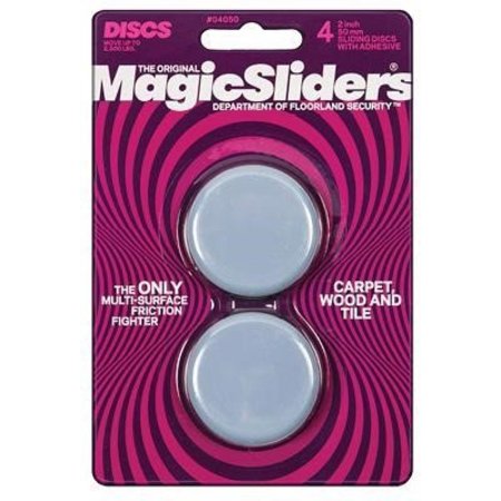 MAGIC SLIDERS L P 4PK 2 RND Sliding Disc 4050